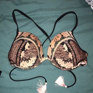 Pink and blue Victoria’s Secret Bikini Top